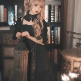 面饼仙儿《十六夜颂歌》主题写真：12张全套美图