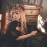 面饼仙儿《十六夜颂歌》主题写真：12张全套美图