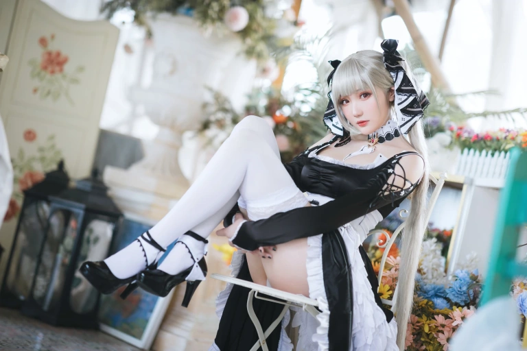 瓜希酱《碧蓝航线 可畏》主题写真：20张全套美图