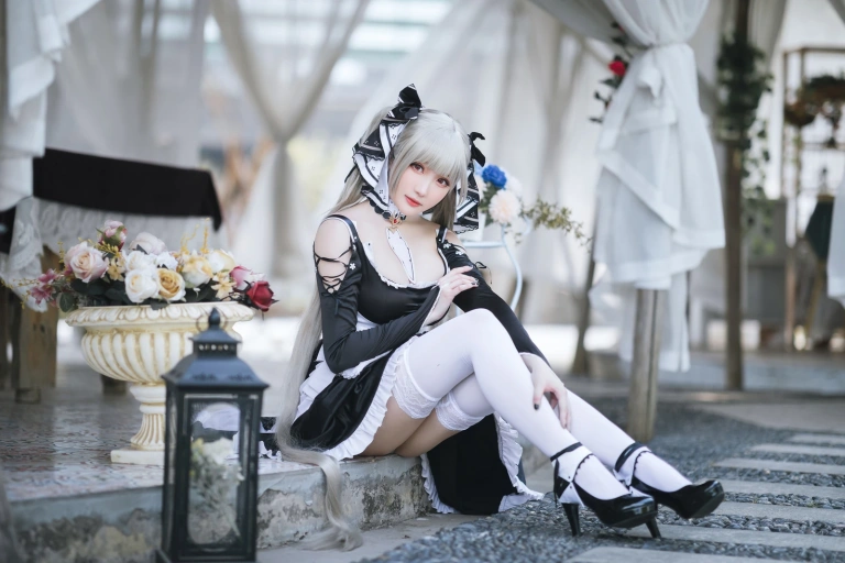瓜希酱《碧蓝航线 可畏》主题写真：20张全套美图