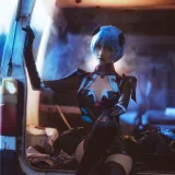 木棉棉《绫波丽》主题写真：28张全套美图