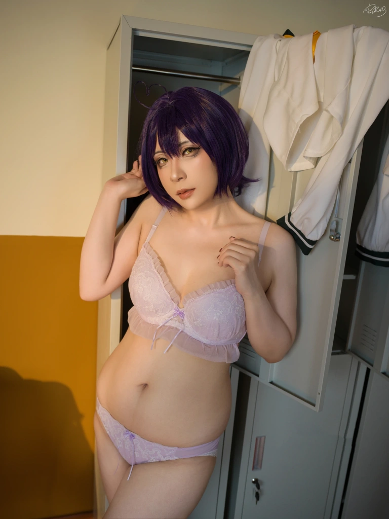 皮皮奶&萌萌子《魔法少女内衣》主题写真：34张全套美图