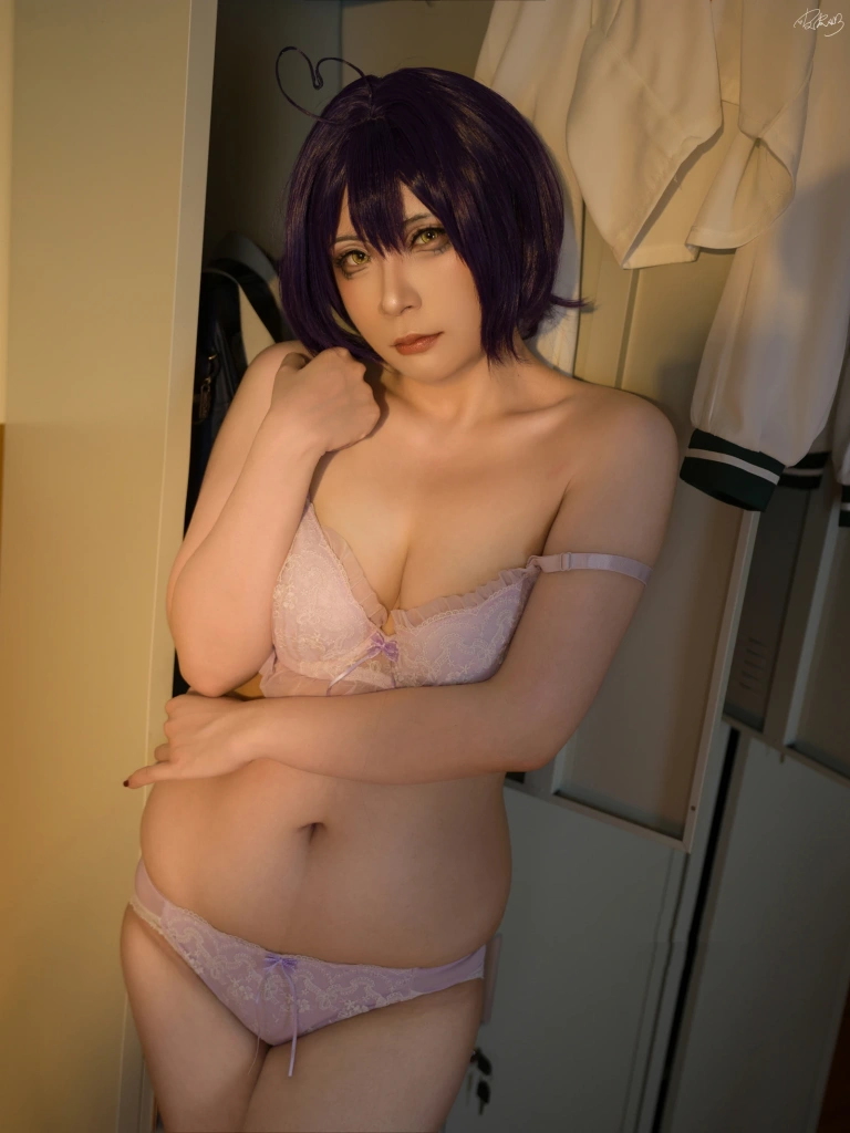 皮皮奶&萌萌子《魔法少女内衣》主题写真：34张全套美图