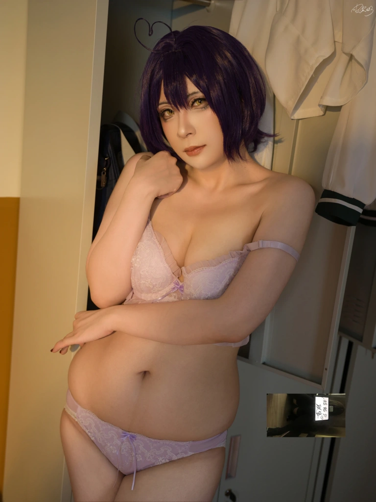 皮皮奶&萌萌子《魔法少女内衣》主题写真：34张全套美图