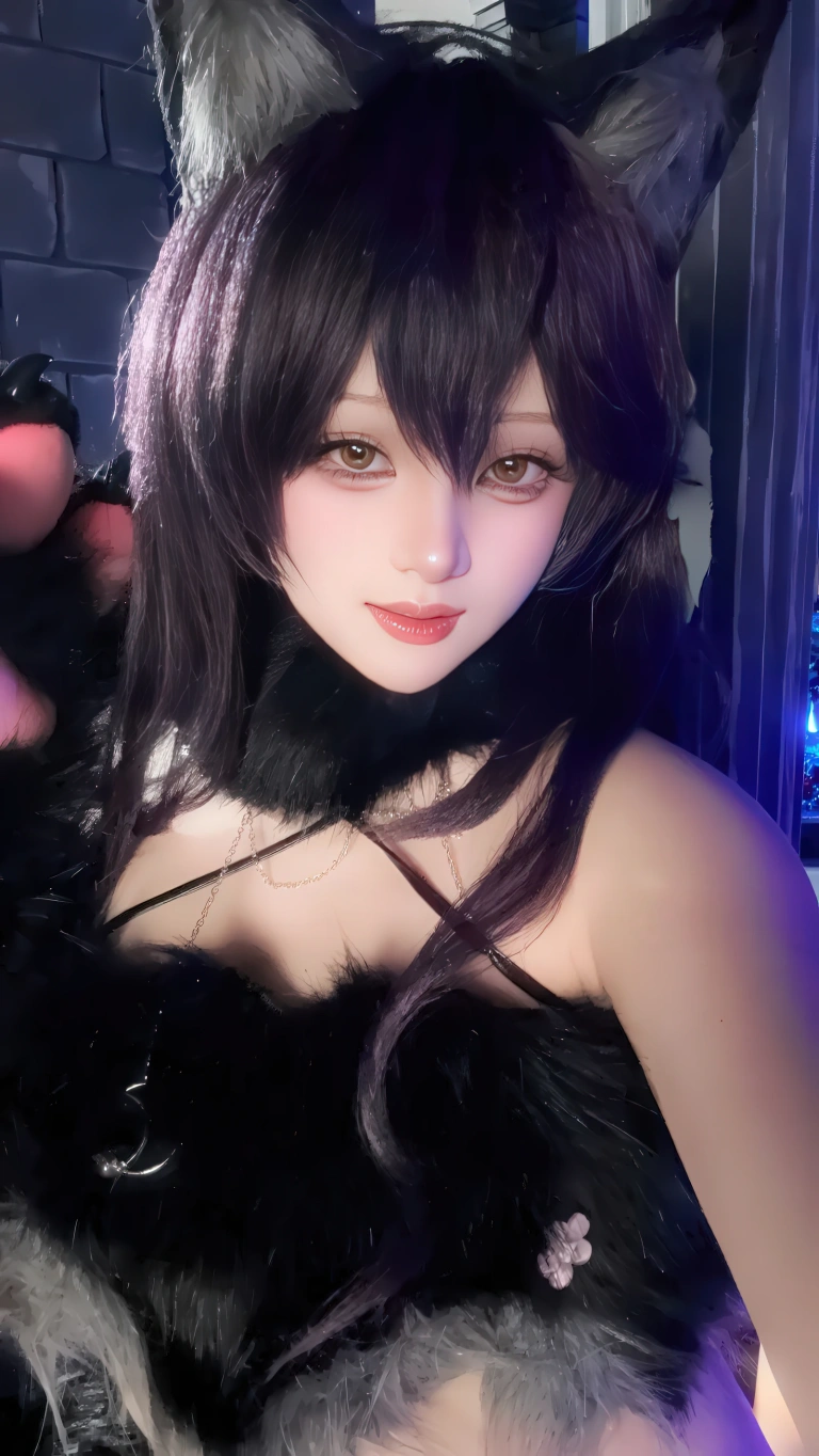 屿鱼《碧蓝航线 爱宕 狼人》主题写真：51张全套美图
