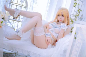 日奈娇(椎名莜)《喜多川海梦 花嫁》主题写真：76张全套美图