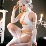 星之迟迟《白狗勾 旗袍》主题写真：90张全套美图，含20个视频