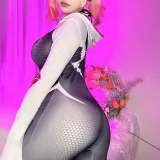 小仓千代《Spider Gwen 蜘蛛格温》主题写真：20张全套美图，含1个视频