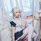 果咩酱《春野苍穹》主题写真：18张全套美图