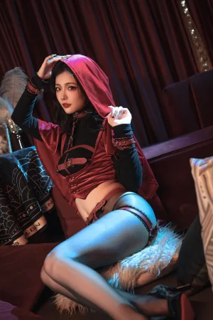 桃良阿宅《小红帽》主题写真：118张全套美图