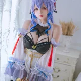 日奈娇(椎名莜)《甘雨女仆》主题写真：23张全套美图