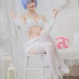 木棉棉《蕾姆婚纱》主题写真：30张全套美图