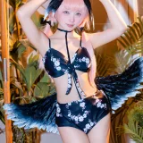 花铃《小春研习日》主题写真：45张全套美图