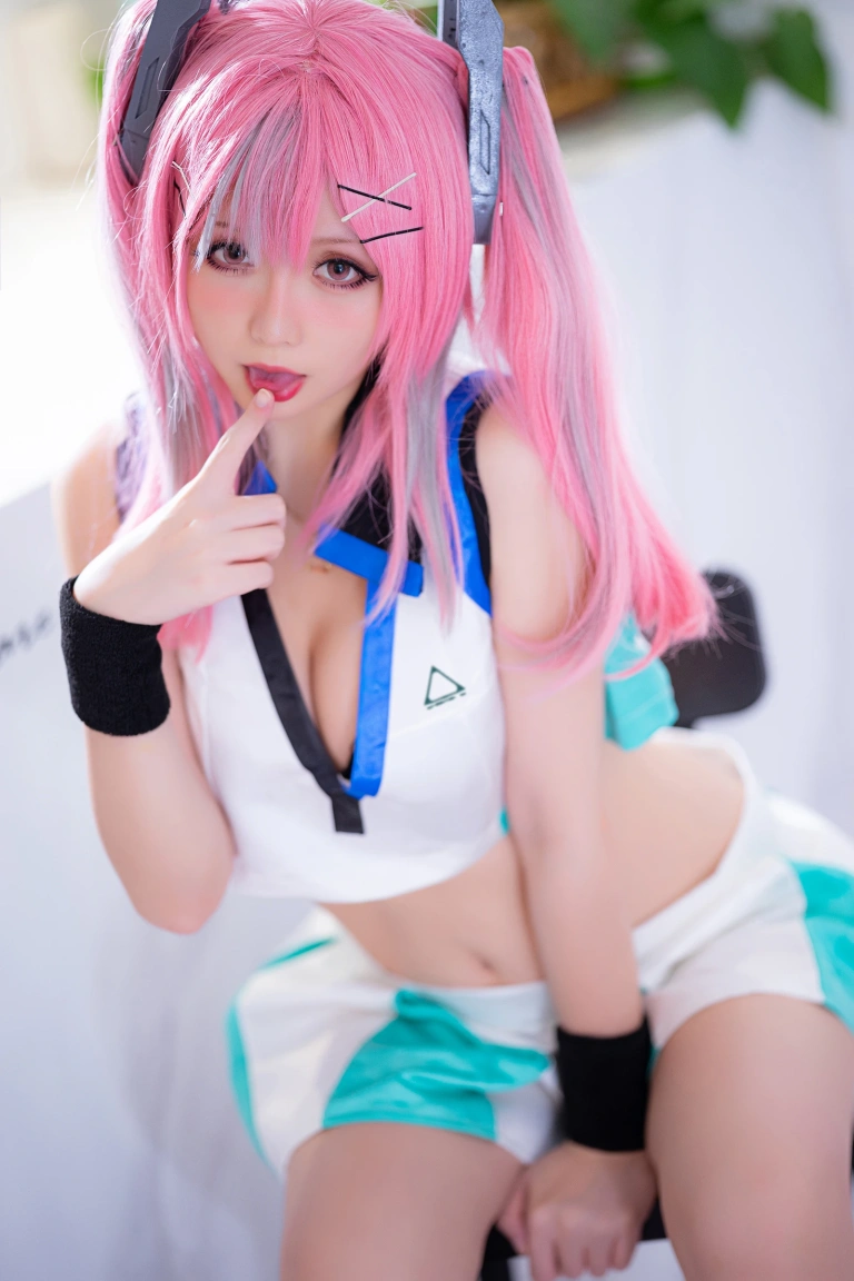 星之迟迟《布莱默顿网球》主题写真：45张全套美图