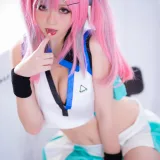 星之迟迟《布莱默顿网球》主题写真：45张全套美图