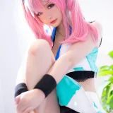 星之迟迟《布莱默顿网球》主题写真：45张全套美图