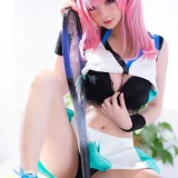 星之迟迟《布莱默顿网球》主题写真：45张全套美图