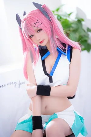 星之迟迟《布莱默顿网球》主题写真：45张全套美图