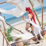 阿包也是兔娘《明日方舟 史尔特尔》主题写真：50张全套美图