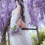 阿半今天很开心《碧蓝航线 武藏 誓约花嫁》主题写真：75张全套美图