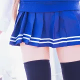 面饼仙儿《双马尾COS》主题写真：41张全套美图