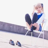 面饼仙儿《双马尾COS》主题写真：41张全套美图