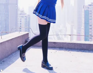 面饼仙儿《双马尾COS》主题写真：41张全套美图