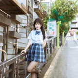 不呆猫《泳衣jk学妹》主题写真：59张全套美图，含1个视频