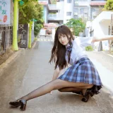 不呆猫《泳衣jk学妹》主题写真：59张全套美图，含1个视频