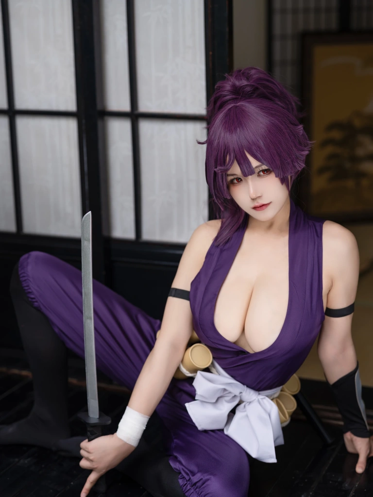 小仓千代《Yuzuriha 地狱楽 杠》主题写真：26张全套美图