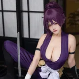 小仓千代《Yuzuriha 地狱楽 杠》主题写真：26张全套美图