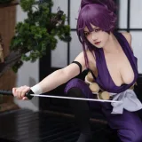 小仓千代《Yuzuriha 地狱楽 杠》主题写真：26张全套美图