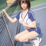 蜜汁猫裘《体操服》主题写真：50张全套美图