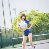 蜜汁猫裘《体操服》主题写真：50张全套美图