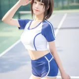 蜜汁猫裘《体操服》主题写真：50张全套美图