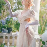 阿包也是兔娘《2022.08月舰长图包 OTS-14》主题写真：23张全套美图