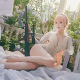 阿包也是兔娘《2022.08月舰长图包 OTS-14》主题写真：23张全套美图