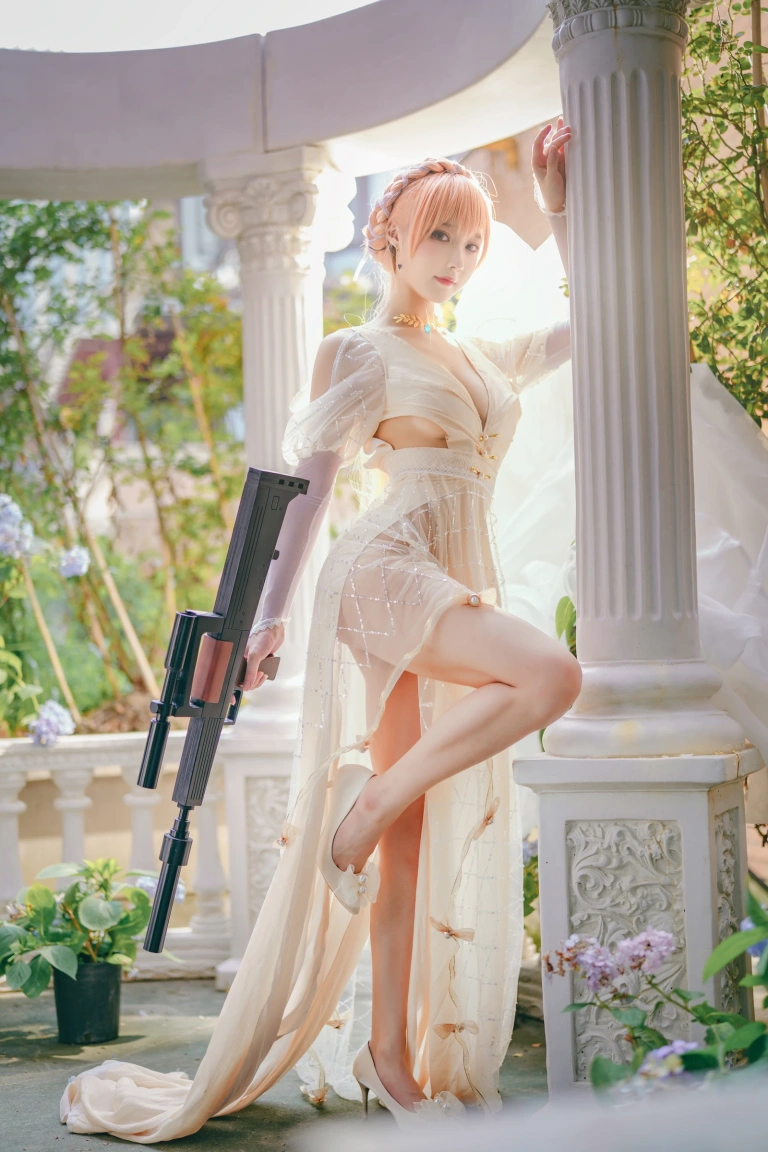 阿包也是兔娘《2022.08月舰长图包 OTS-14》主题写真：23张全套美图