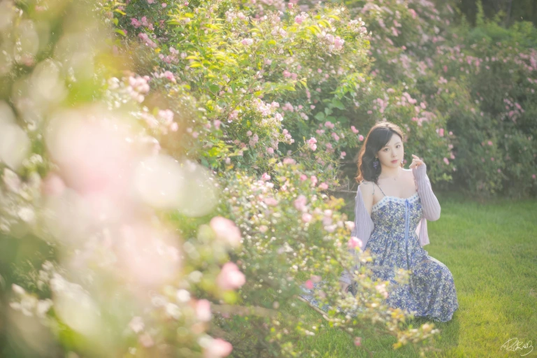 皮皮奶《蔷薇花》主题写真：36张全套美图