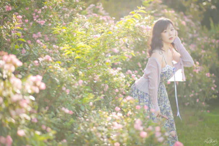 皮皮奶《蔷薇花》主题写真：36张全套美图