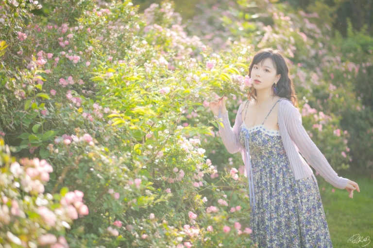 皮皮奶《蔷薇花》主题写真：36张全套美图