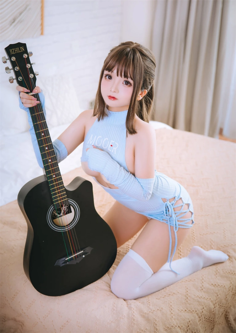 日奈娇(椎名莜)《吉他妹妹》主题写真：81张全套美图