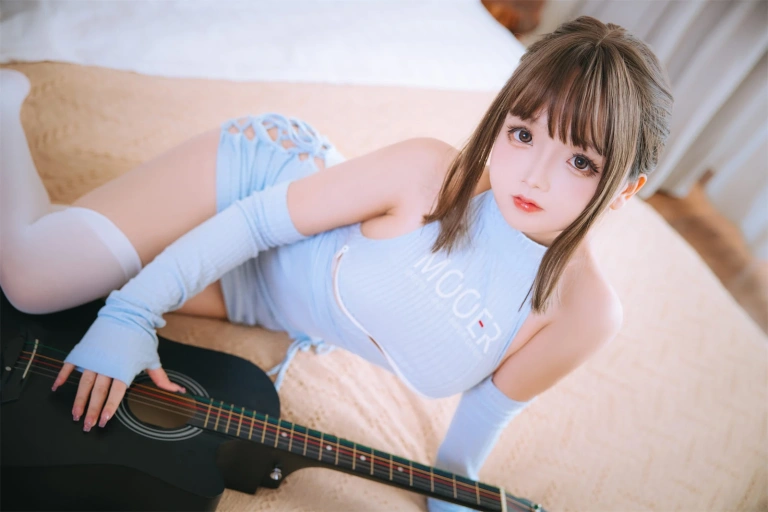 日奈娇(椎名莜)《吉他妹妹》主题写真：81张全套美图