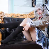 星之迟迟《篝之雾枝JK》主题写真：49张全套美图