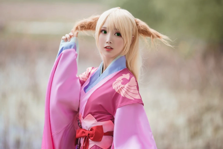 面饼仙儿《涂山苏苏》主题写真：14张全套美图