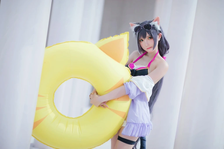 瓜希酱《公主连结 凯露夏日》主题写真：21张全套美图