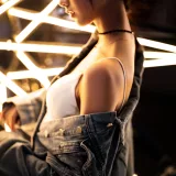木棉棉《都市夜恋》主题写真：26张全套美图