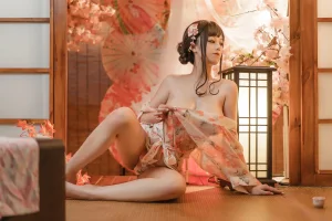 蜜汁猫裘《浴娘2》主题写真：37张全套美图