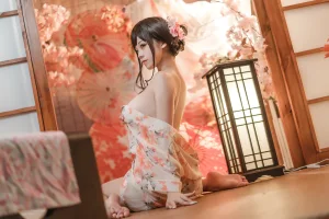 蜜汁猫裘《浴娘2》主题写真：37张全套美图