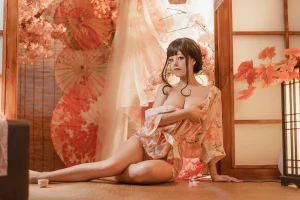蜜汁猫裘《浴娘2》主题写真：37张全套美图